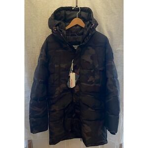 Outdoor United Hooded Lined Puffer Jacket Men's XL NWT